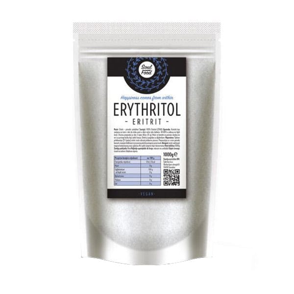 Eritritol Soul Food 1000g - Alternativa Webshop