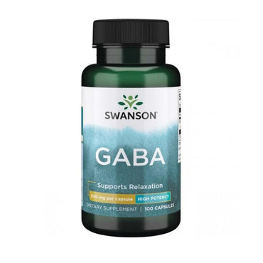 GABA 500mg Swanson 100 kapsula - Alternativa Webshop