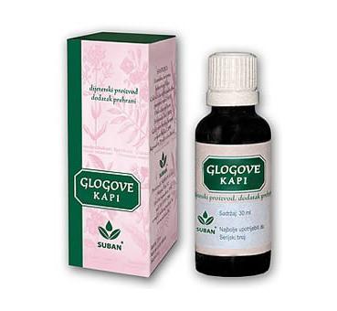 Glogove kapi Suban 30ml