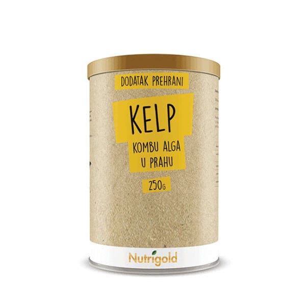 Kelp ( Kombu ) alga u prahu 250g Nutrigold - Alternativa Webshop