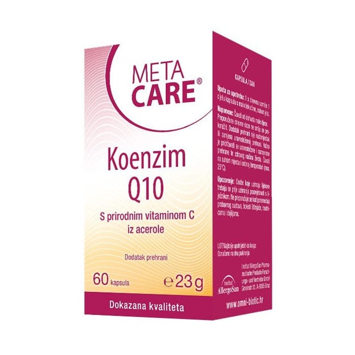 Koenzim Q10 META-CARE 60 kapsula - Alternativa Webshop