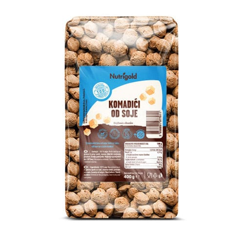 Komadići od soje 400g Nutrigold - Alternativa Webshop