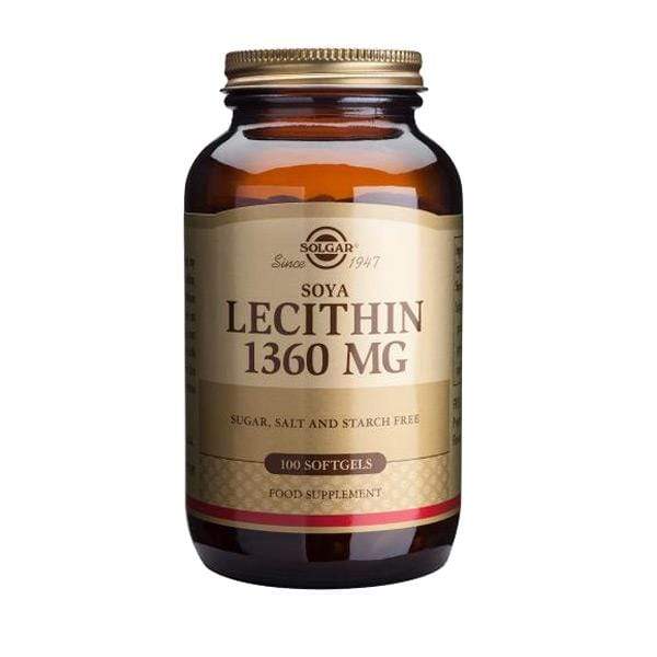 Lecitin 1360 mg Solgar 100 kapsula