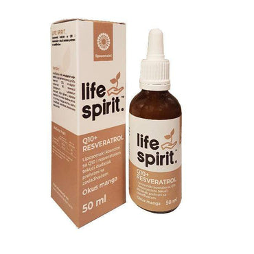 Liposomalni Q10+Rezveratrol Life Spirit 50 ml - Alternativa Webshop