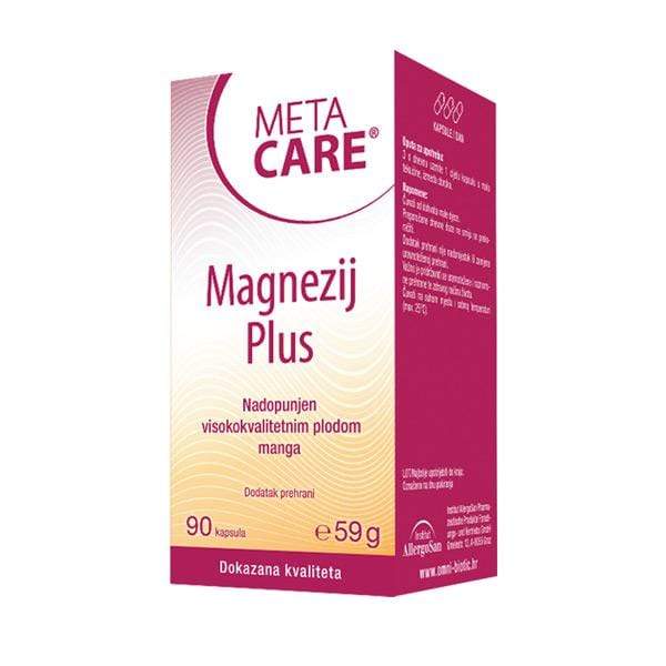 Magnezij plus META-CARE 90 kapsula - Alternativa Webshop