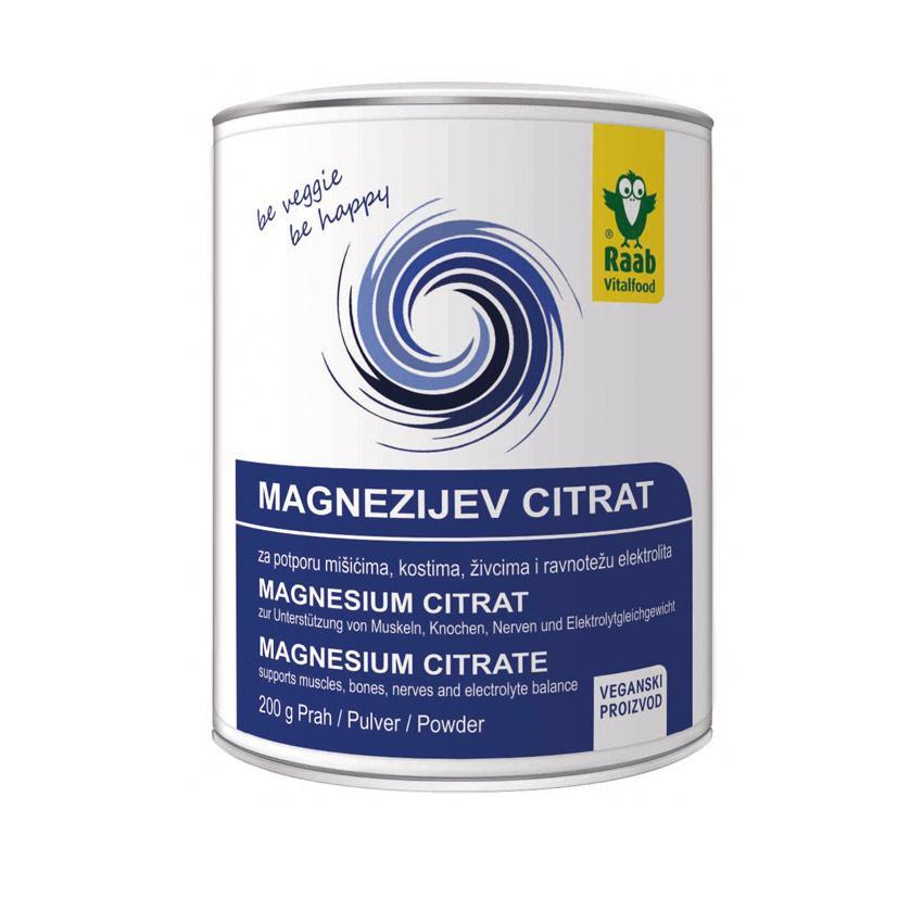 Magnezijev citrat Raab 200g