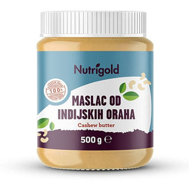 Maslac od indijskih oraščića 500g Nutrigold - Alternativa Webshop