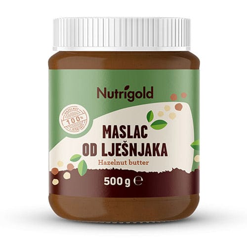 Maslac od lješnjaka 500g Nutrigold - Alternativa Webshop