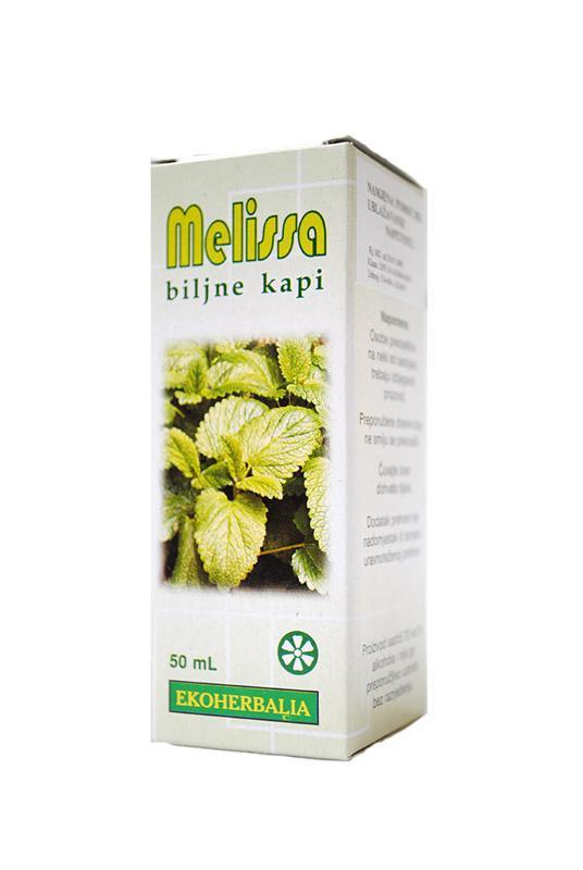 Melissa biljne kapi Ekoherbalia 50mL Akcija Kratki Rok - Alternativa Webshop