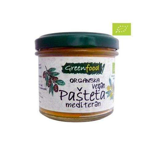 Organska vegan pašteta Mediteran Greenfood 145g - Alternativa Webshop