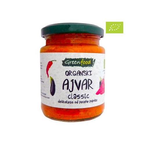 Organski ajvar blagi Greenfood 260g