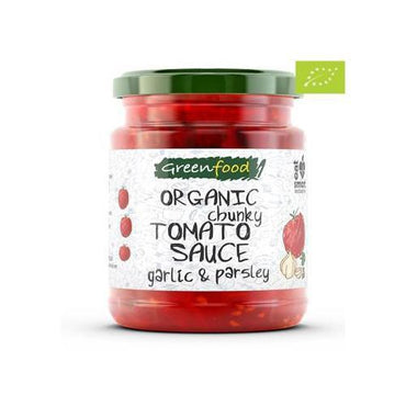 Organski umak od rajčice s češnjakom i peršinom Greenfood 270g