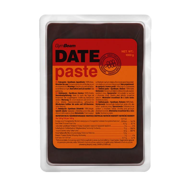 Pasta od datulja GymBeam 1000g - Alternativa Webshop