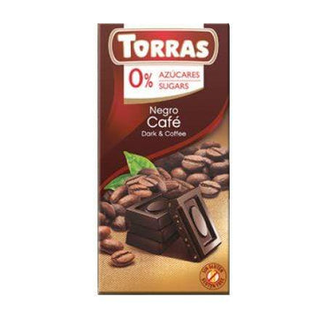 Tamna čokolada s kavom Torras 75g