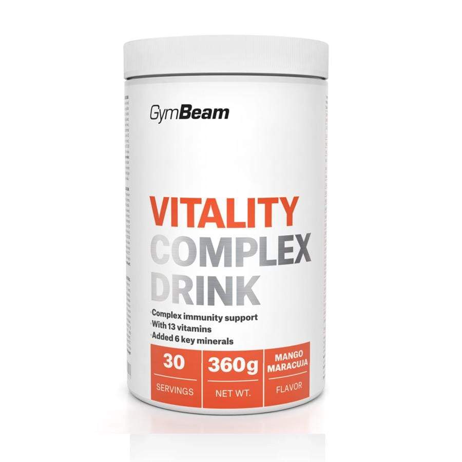 Vitality Complex Drink mango marakuja GymBeam 360g