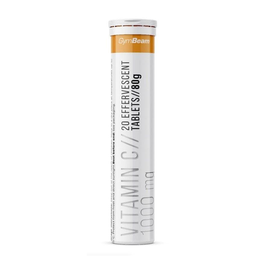 Vitamin C 1000mg naranča GymBeam 20 šumećih tableta - Alternativa Webshop
