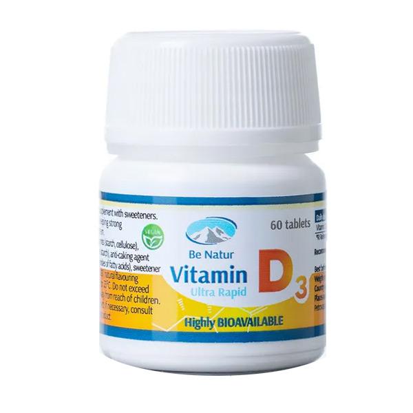 Vitamin D3 ODT Be Natur 60 tableta - Alternativa Webshop