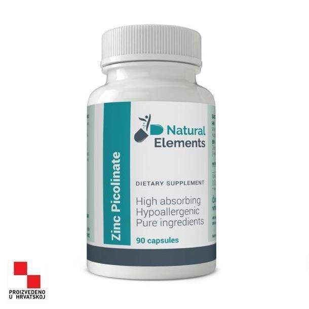 Zinc Picolinate Natural Elements 90 kapsula - Alternativa Webshop