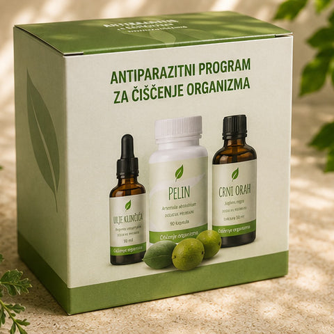 Antiparazitni program prema izvornom receptu dr.Clark - ekstra jaki