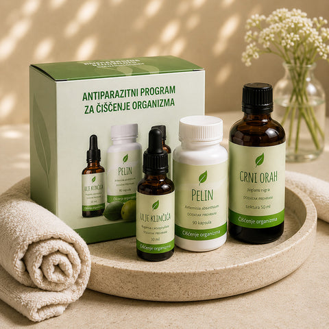 Antiparazitni program prema izvornom receptu dr.Clark - ekstra jaki