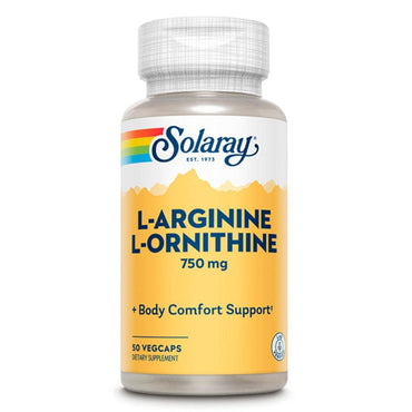 Arginine + Ornithine Solaray 50 kapsula - Alternativa Webshop