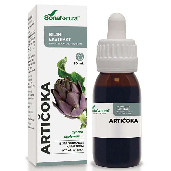 Artičoka bezalkoholni ekstrakt Soria Natural 50ml - Alternativa Webshop