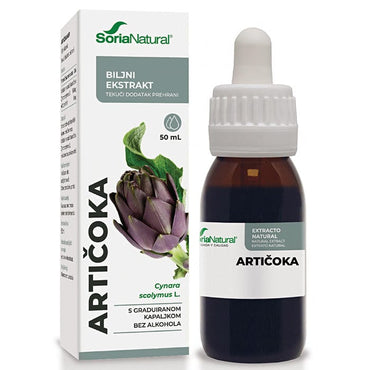 Artičoka bezalkoholni ekstrakt Soria Natural 50ml - Alternativa Webshop