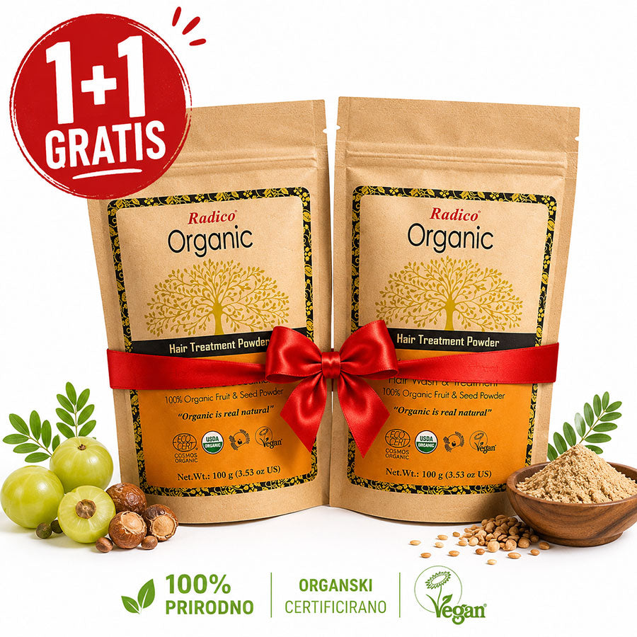 BIO Ayurvedski tretman za kosu Radico 100g 1+1 gratis