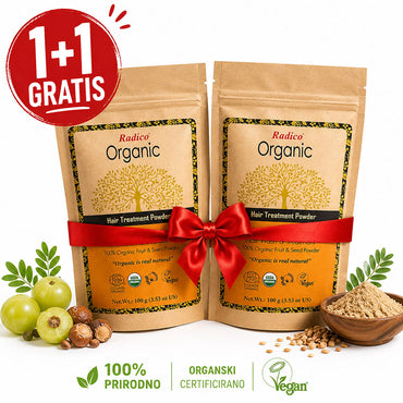 BIO Ayurvedski tretman za kosu Radico 100g 1+1 gratis