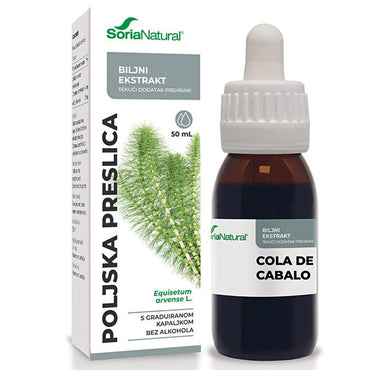 Bezalkoholna tinktura Poljska preslica Soria Natural 50ml - Alternativa Webshop