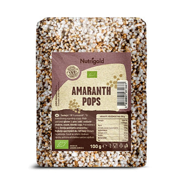 BIO Amarant pops 100g Nutrigold - Alternativa Webshop