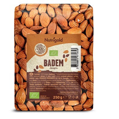 BIO Badem 250g Nutrigold - Alternativa Webshop