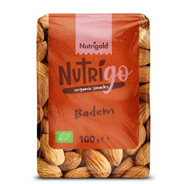 BIO badem NutriGo 100g Nutrigold - Alternativa Webshop