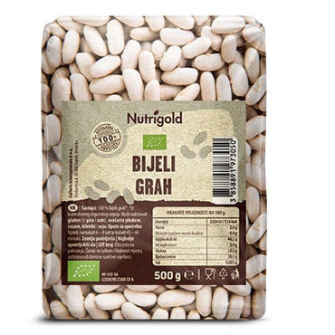 BIO Bijeli grah 500g Nutrigold - Alternativa Webshop