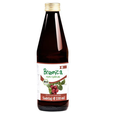 BIO Brusnica  sok 330ml - Alternativa Webshop