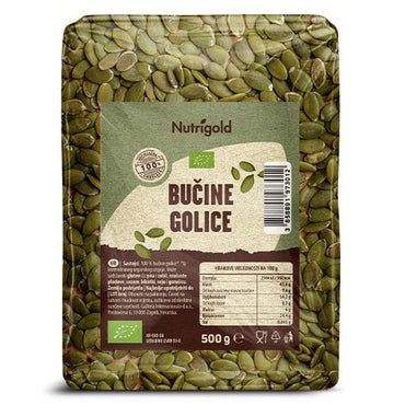 BIO Bučine golice 500g Nutrigold - Alternativa Webshop