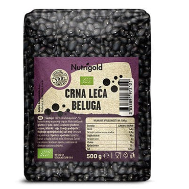 BIO Crna leća Beluga 500g Nutrigold - Alternativa Webshop