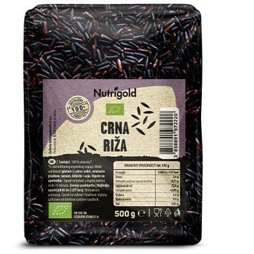 BIO Crna riža 500g Nutrigold - Alternativa Webshop