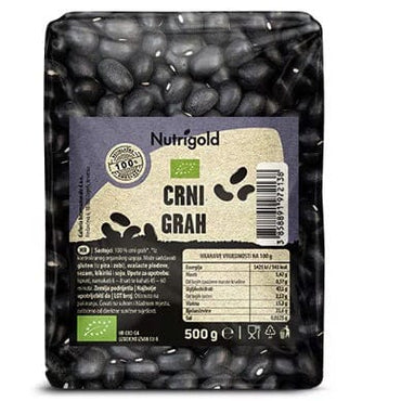 BIO Crni grah 500g Nutrigold - Alternativa Webshop