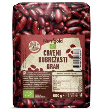 BIO Crveni bubrežasti grah 500g Nutrigold - Alternativa Webshop