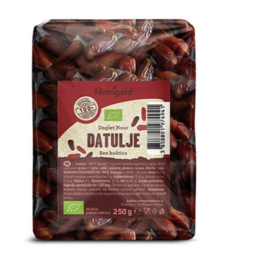 BIO Datulje bez koštica "Deglet Nour" 250g Nutrigold - Alternativa Webshop
