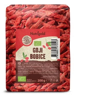 BIO Goji bobice 200g Nutrigold - Alternativa Webshop