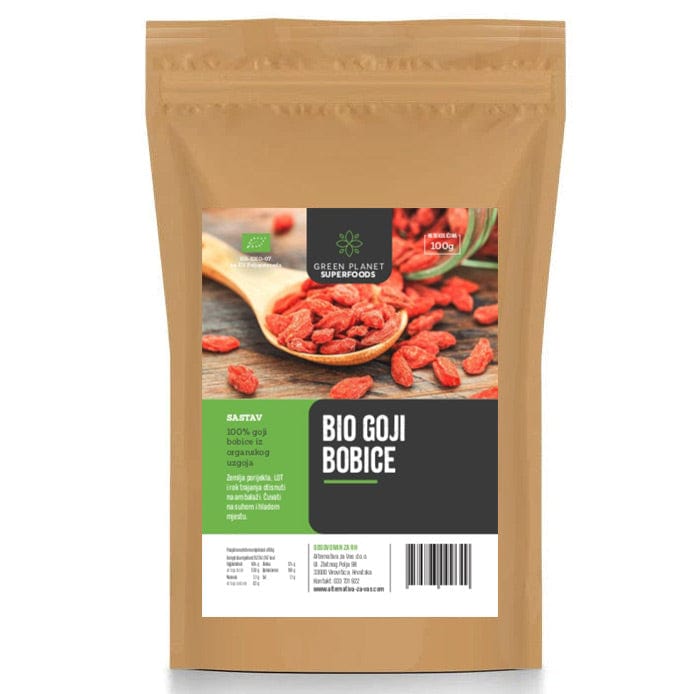 BIO Goji bobice Green Planet Superfoods 100g - Alternativa Webshop