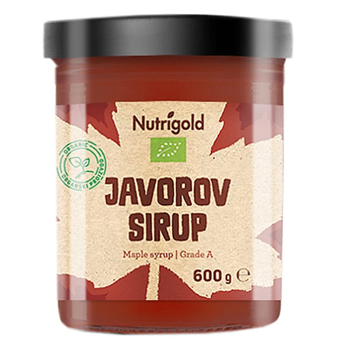 BIO Javorov sirup Nutrigold 600g - Alternativa Webshop