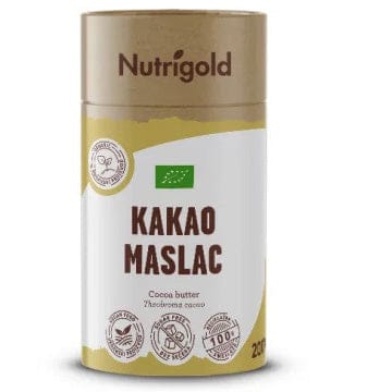 BIO Kakao maslac 200g Nutrigold - Alternativa Webshop