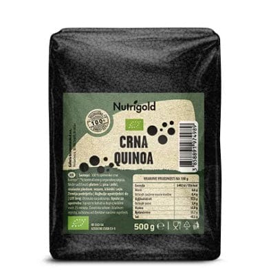 BIO Kvinoja Crna 500g Nutrigold - Alternativa Webshop