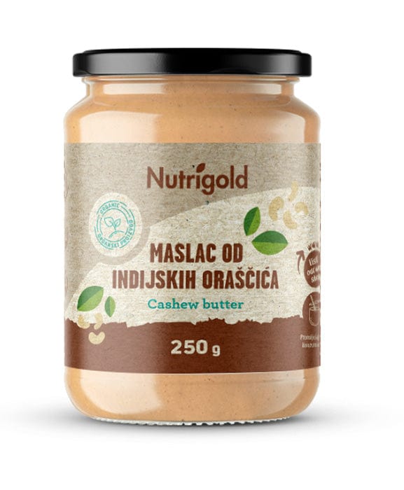 BIO Maslac od indijskih oraščića 250g Nutrigold - Alternativa Webshop