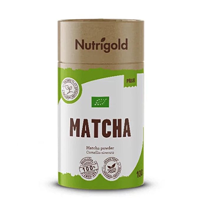 BIO Matcha prah Nutrigold 100g - Alternativa Webshop