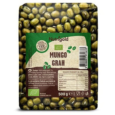 BIO Mungo grah 500g Nutrigold - Alternativa Webshop
