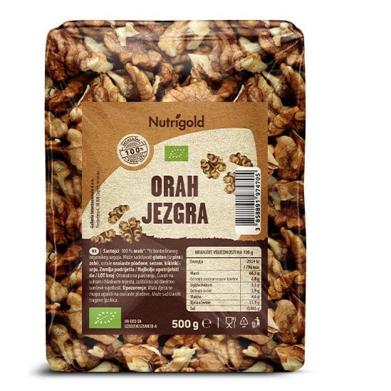 BIO Orah jezgra 500g Nutrigold - Alternativa Webshop